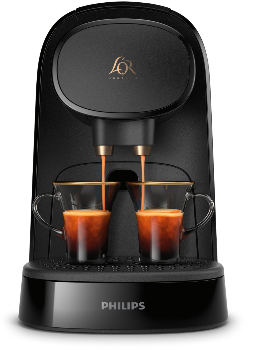  L'OR Philips, combo de máquina de café y espresso Barista  System, color negro : Hogar y Cocina