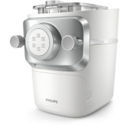 Philips Pasta Maker HR2375/05 Automatic Electric Noodle Ramen Udon, White  Silver