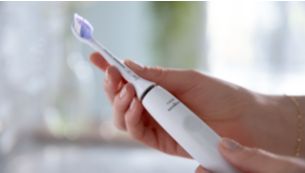 Έτοιμη για σύνδεση με τη λαβή Sonicare