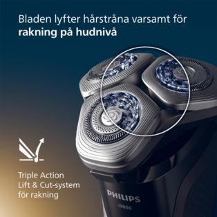 i9000 Rakapparat för våt- och torrakning med SkinIQ