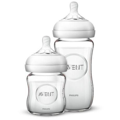 SCD304/01 Philips Avent SCD304/01 Natural glass baby bottle giftset