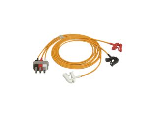 3-adr. S.kabel, Clips, OP AAMI Elektrodenkabel