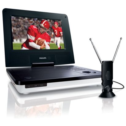 Enjoy portable DVD and digital TV