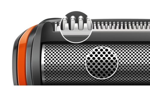 Rifinitura o rasatura sicura di tutto il corpo