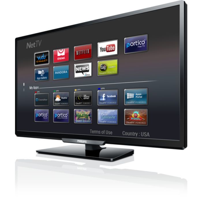 4000 series LED-LCD TV 32PFL4909/F7 | Philips
