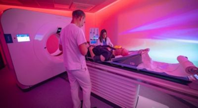 Philips Verida Spectral CT scanner in hospital use
