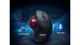 2.4G＆Bluetooth ワイヤレス接続