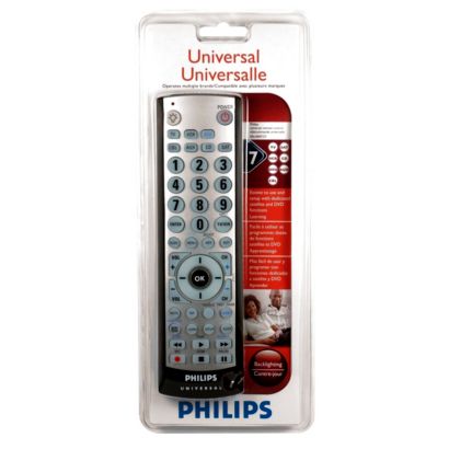 7 device remote with full back lighting