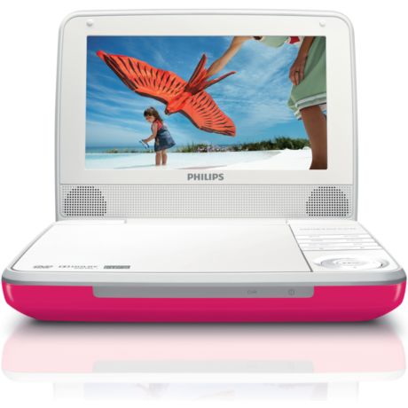 PET741P/17  Portable DVD Player