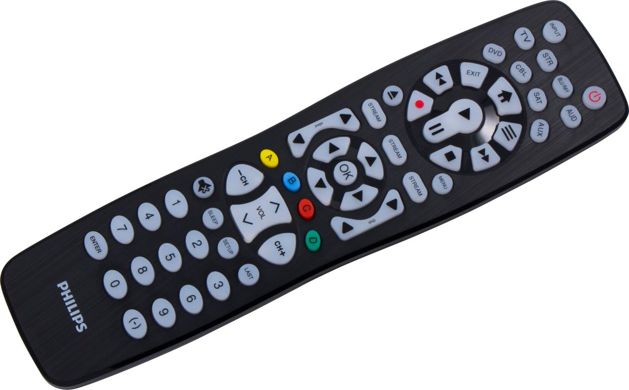 8 Device Universal Remote Control, Backlit