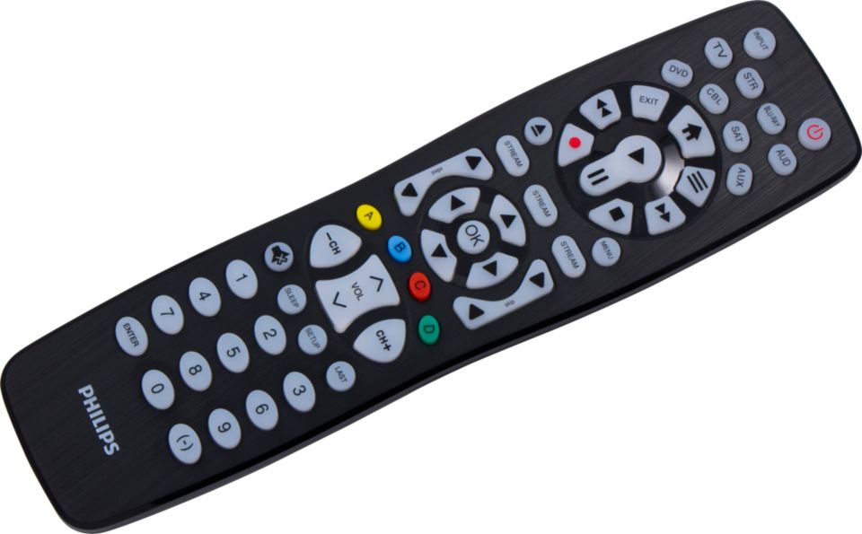 8 Device Universal Remote Control, Backlit