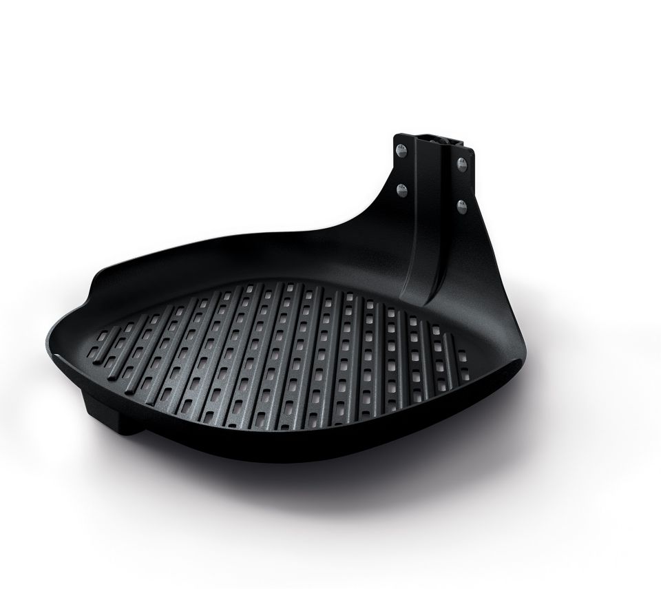 Kit d'accessoires pour grillades XXL Philips Airfryer, Plaque de grillade  antiadhésive, Cuisson en deux couches, Avec 6 brochettes, Lavable au  lave-vaisselle, App. de recettes NutriU, Noir (HD9959/00) : :  Cuisine et Maison