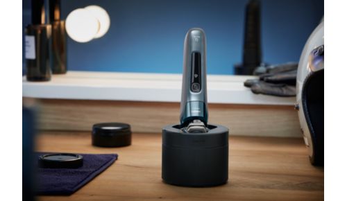 Deep cleaning in just 1 minute for hygienic shaving