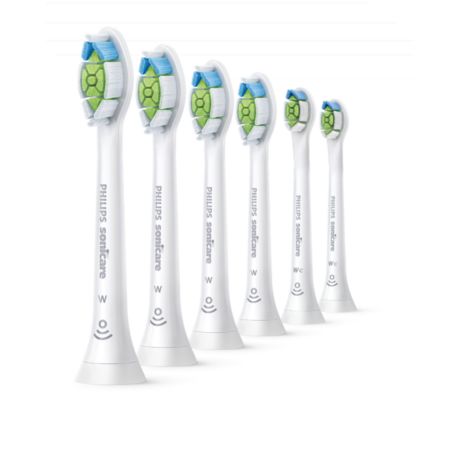 HX6066/69 Philips Sonicare W Optimal White 标准型及迷你型声波震动牙刷头