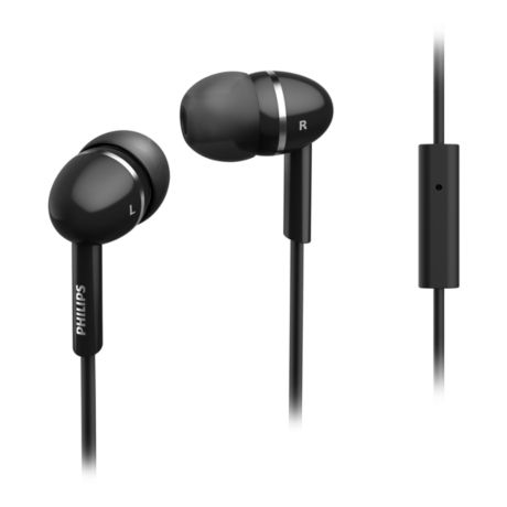 SHE1455BK/94  Headphones with mic