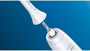 Bármilyen Philips Sonicare rápattintható fogkefével használható