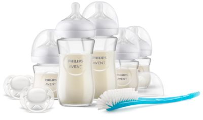 Natural Response Newborn Glass Gift Set SCD879/11 Avent