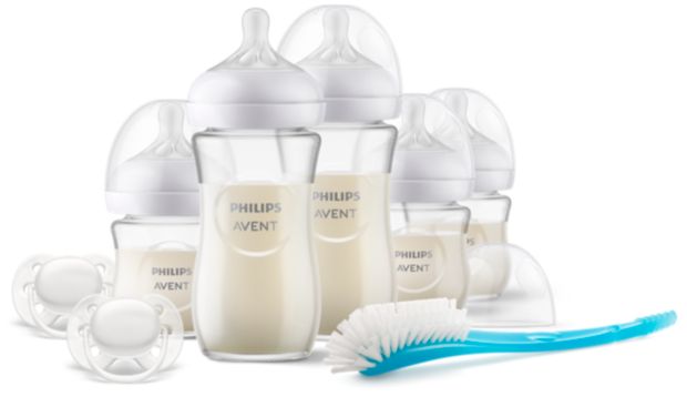 Philips Avent Natural Response Newborn Glass Gift Set
