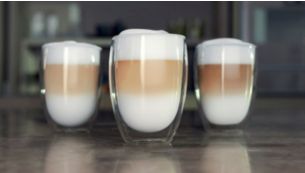3 předvolby chuti přizpůsobených vašim potřebám s menu CoffeeMaestro