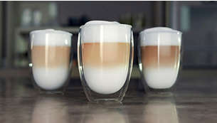 Trzy fabrycznie skonfigurowane ustawienia smaku dostosowane do Twoich wymagań dzięki funkcji CoffeeMaestro