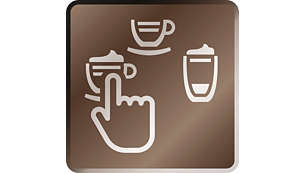 Many specialty coffees from espresso to Latte Macchiato