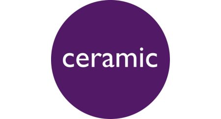 Straightener: Ceramic plates for smooth and easy gliding