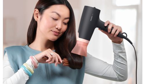 Boquilla estrecha para retoques y peinados perfectos