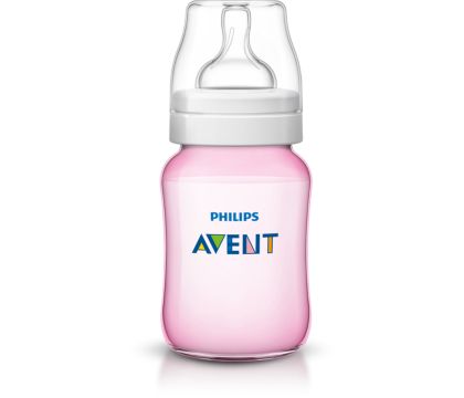 PHILIPS AVENT Biberón Rosa PP Natural 125 ml