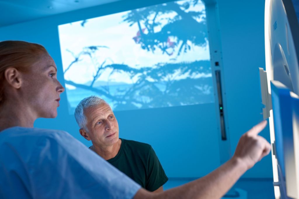 Short scan time promotes patient comfort and productivity