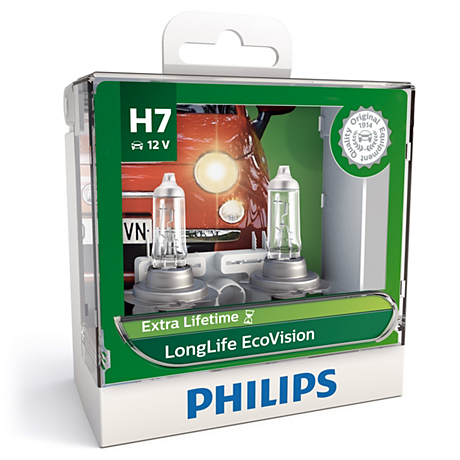 12972LLECOS2 LongLife EcoVision Headlight bulb