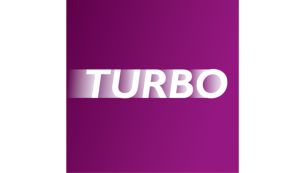 TURBO 吸力模式可實現深度清潔效果