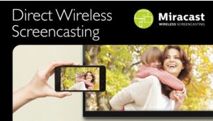 Wirelessly mirror the screen of smart device on your TV