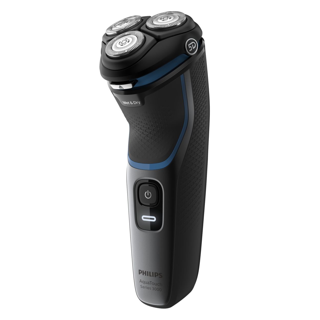  Philips Norelco Shaver for Men Series 3000 Rechargeable Wet/Dry  Mens Electric Shavers Electric Razor for Men- Modern Steel Metallic :  Beauty & Personal Care