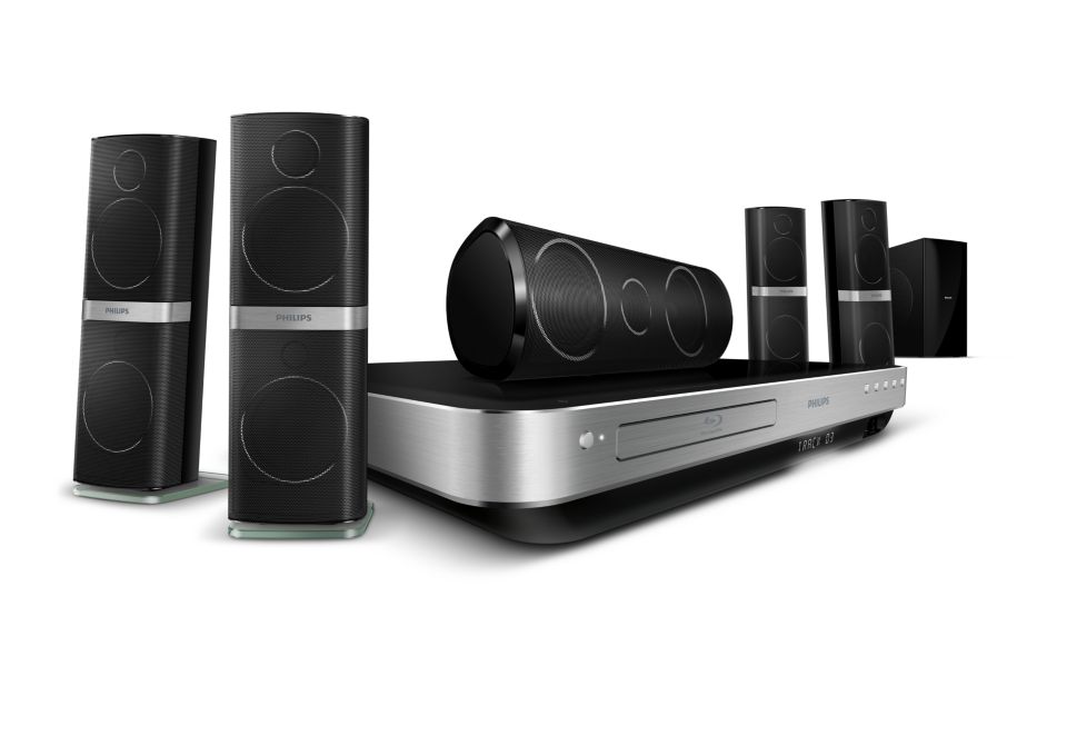 Philips home theatre system best sale 5.1 wireless surround sound