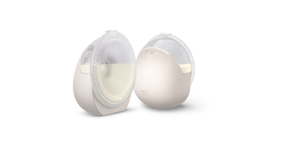 Philips Avent Dvojitá elektrická odsávačka Hands-free prenosná odsávačka Natural Care SCF495/11 - hlavný produktový obrázok Philips