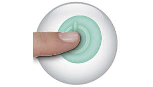 Simple push of the button safeguards against germs