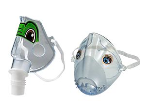 Maschera pediatrica Sidestream Compressori e nebulizzatori Monouso/riutilizzabili