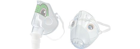 Pediatric Sidestream mask Child-friendly nebulizer mask