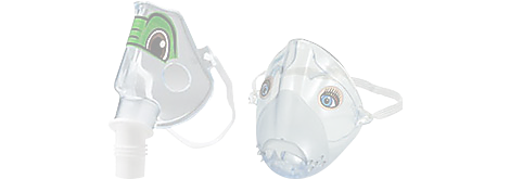 Pediatric Sidestream mask Child-friendly nebulizer mask