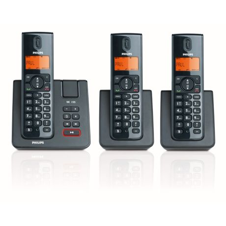 SE1553B/38  Schnurloses Telefon mit Anrufbeantworter