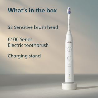 Sonicare Series 6100 Rechargeable Sonic Electric Toothbrush