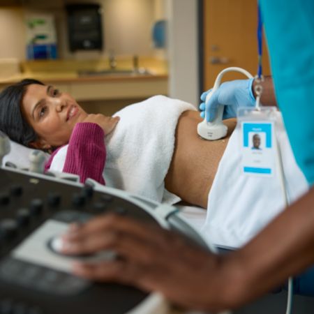 Affiniti Abdominal Scan mit C5-1