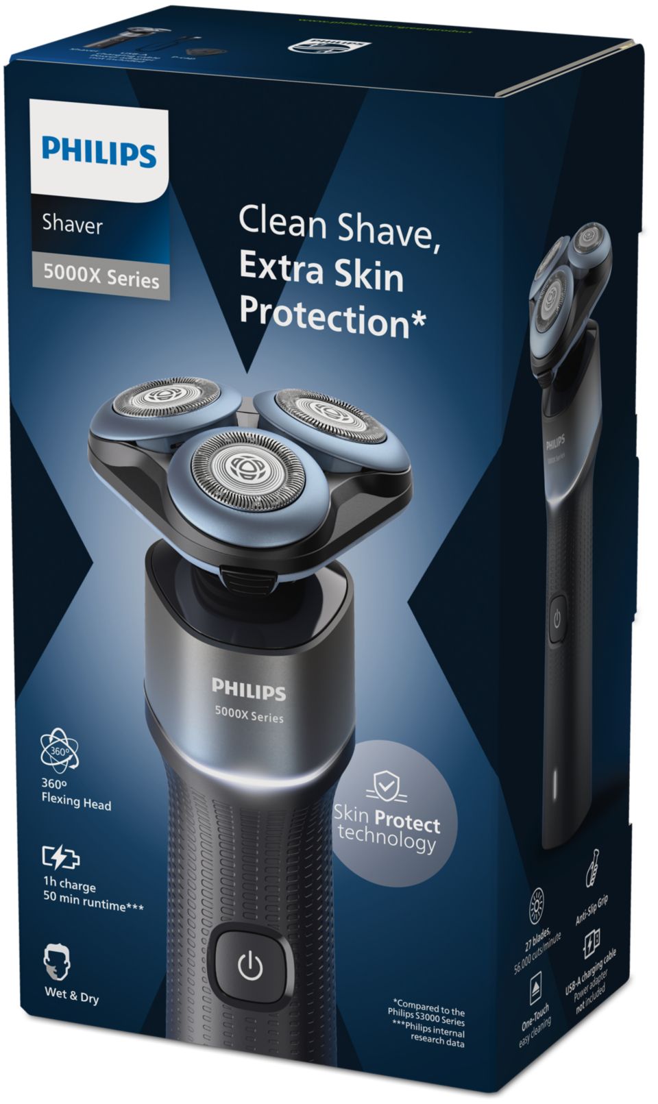 Shaver 5000X series Wet & dry electric shaver X5006/00 | Philips
