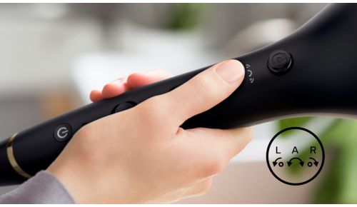 Tre justerbara lockriktningar