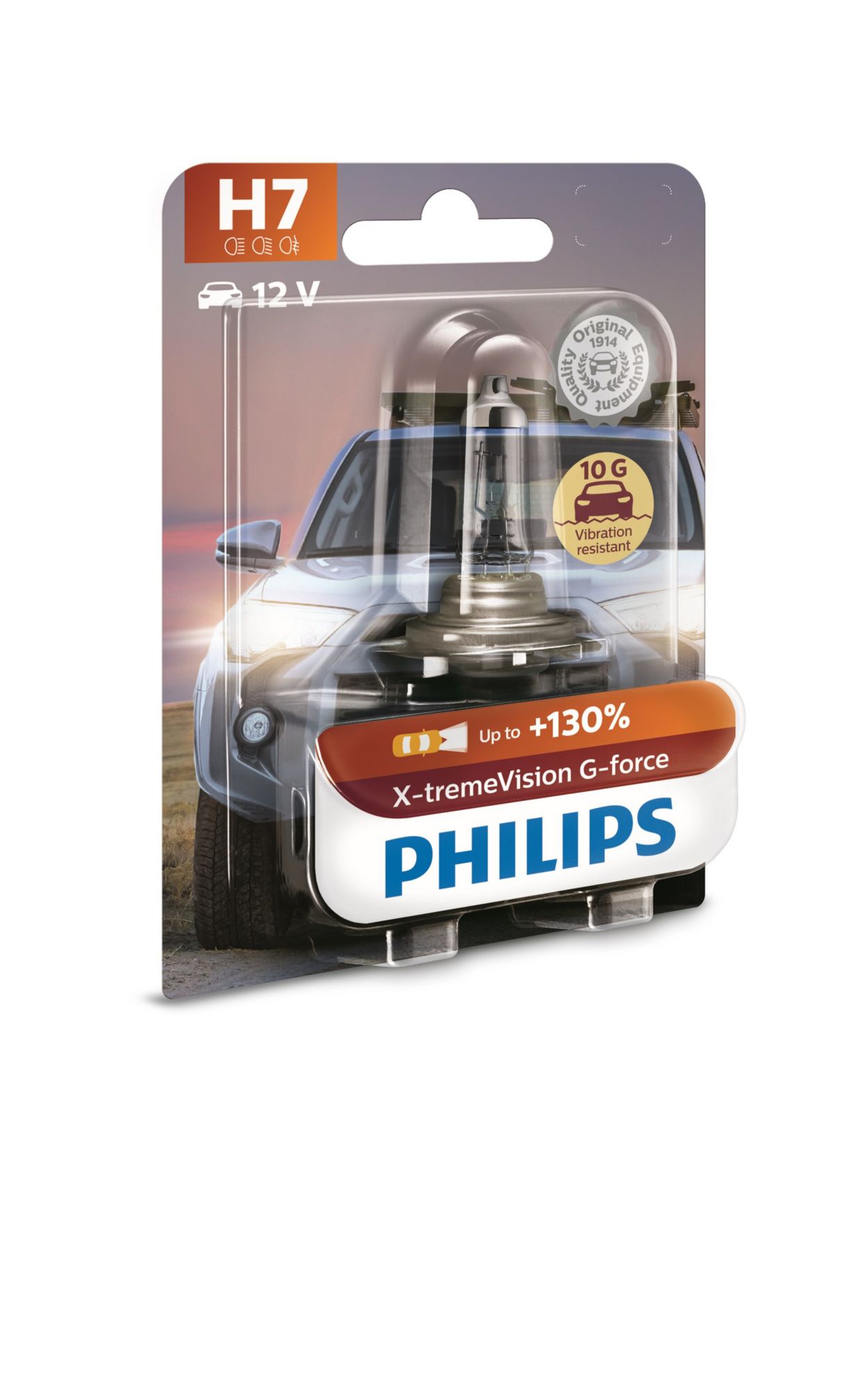 SET H7+130% EXTREME VISION PHILIPS - 12972XVGB1