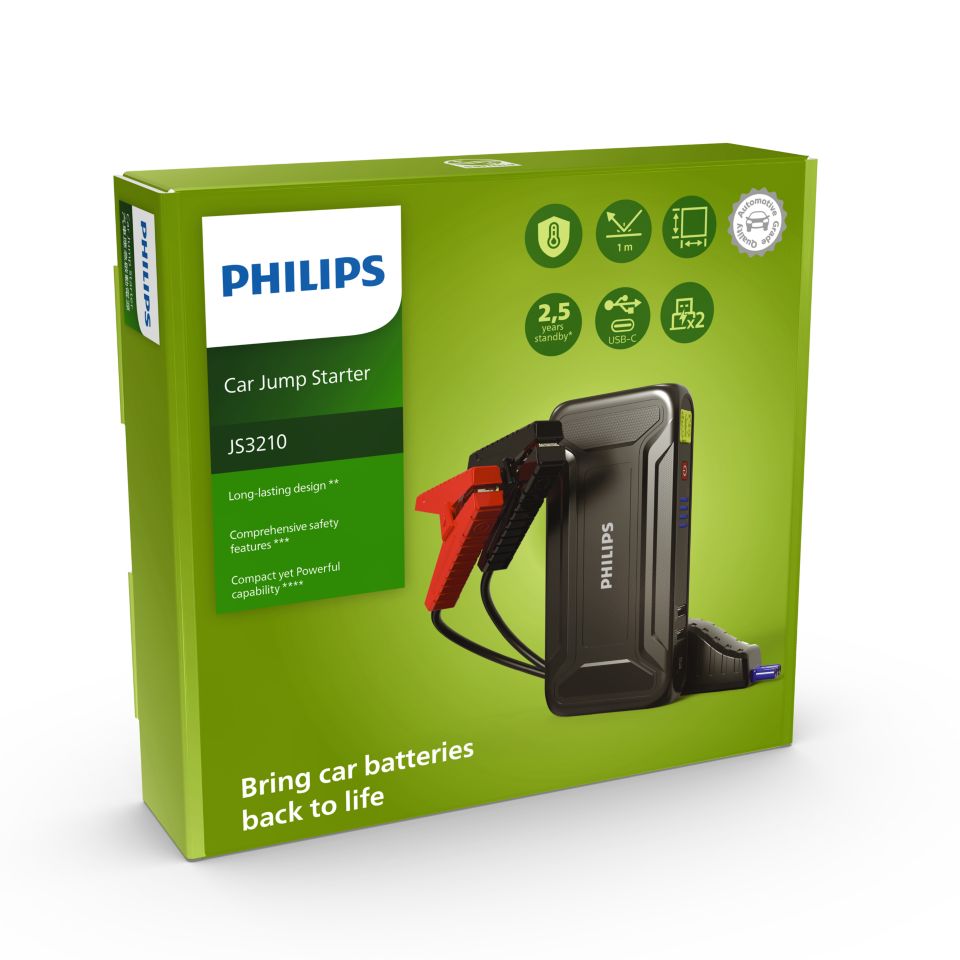 Car Jump Starter LUMJS3210X1 40 Philips