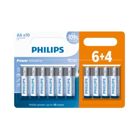 LR6P10BP/59 Power Alkaline Battery