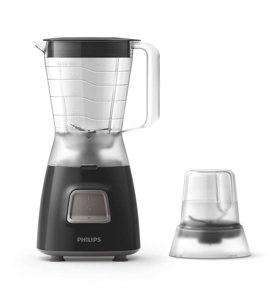 Phillps One Touch Mixer Daily Collection Blender HR2056/90 Black C_RU 