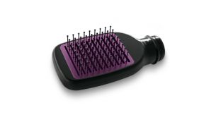 Brosse plate de lissage, pour des cheveux naturellement lisses