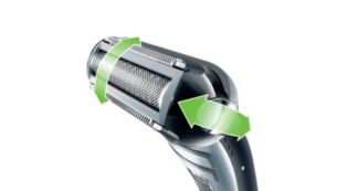 for a close shave following your body's contours